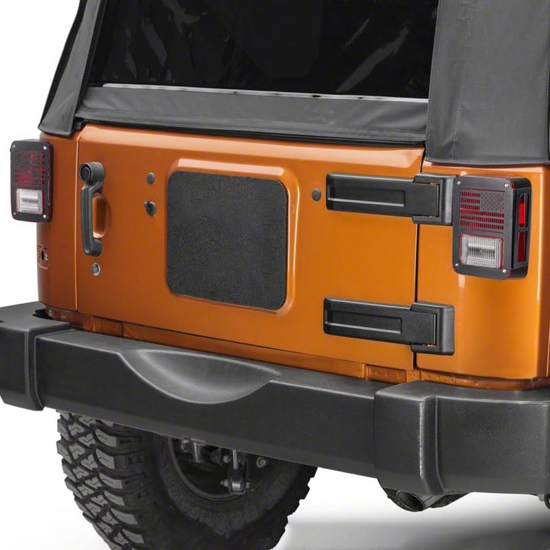 GLOBLED Tail Light Cover Compatible with Jeep JK Wrangler 2007-2018, Taillight Guards Covers with US Flag Pattern Decorative Exterior Protector - Image 4